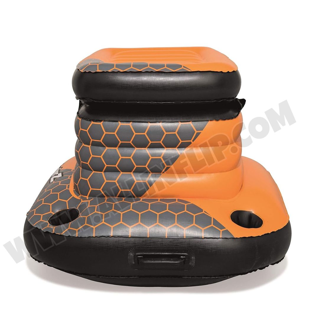 Inflatable Cooler with 49L Ice Chest and Cup Holders