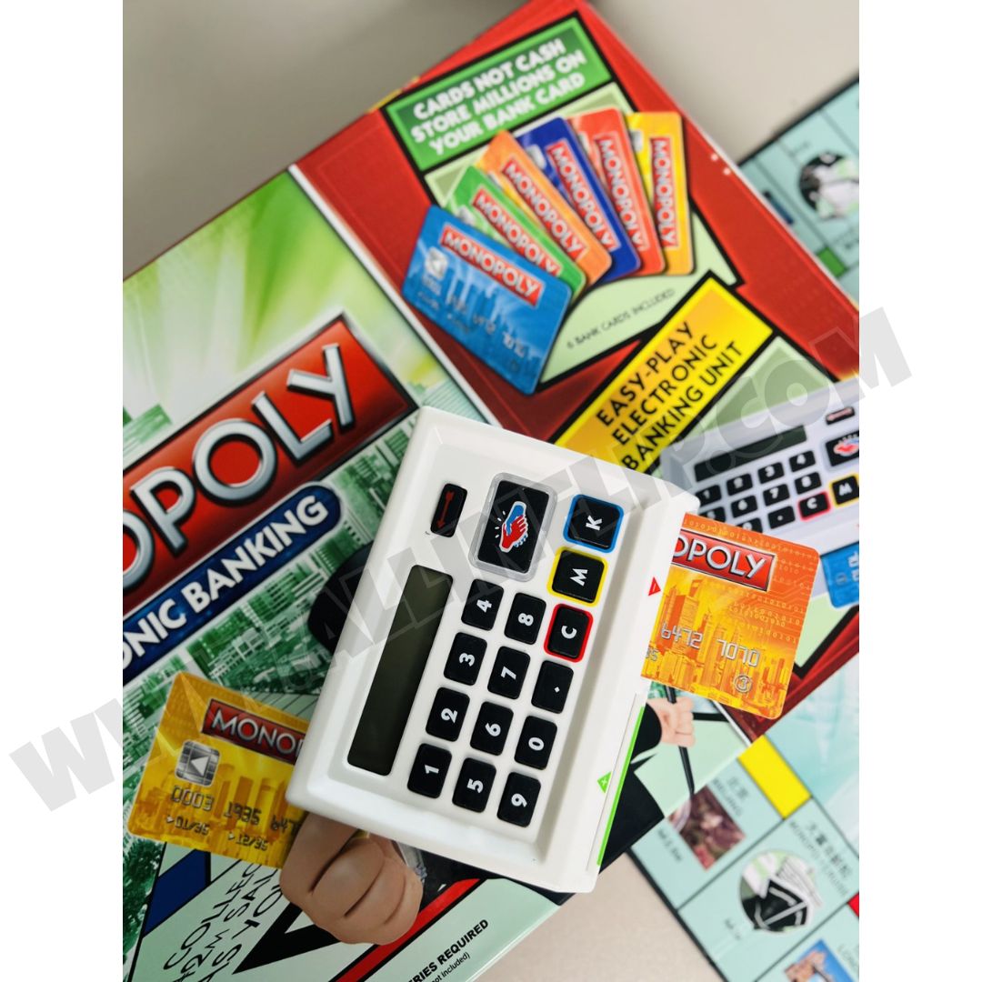 Monopoly Electronic Banking: Say Goodbye to Paper Money!
