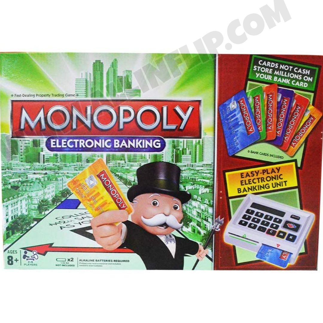 Monopoly Electronic Banking: Say Goodbye to Paper Money!