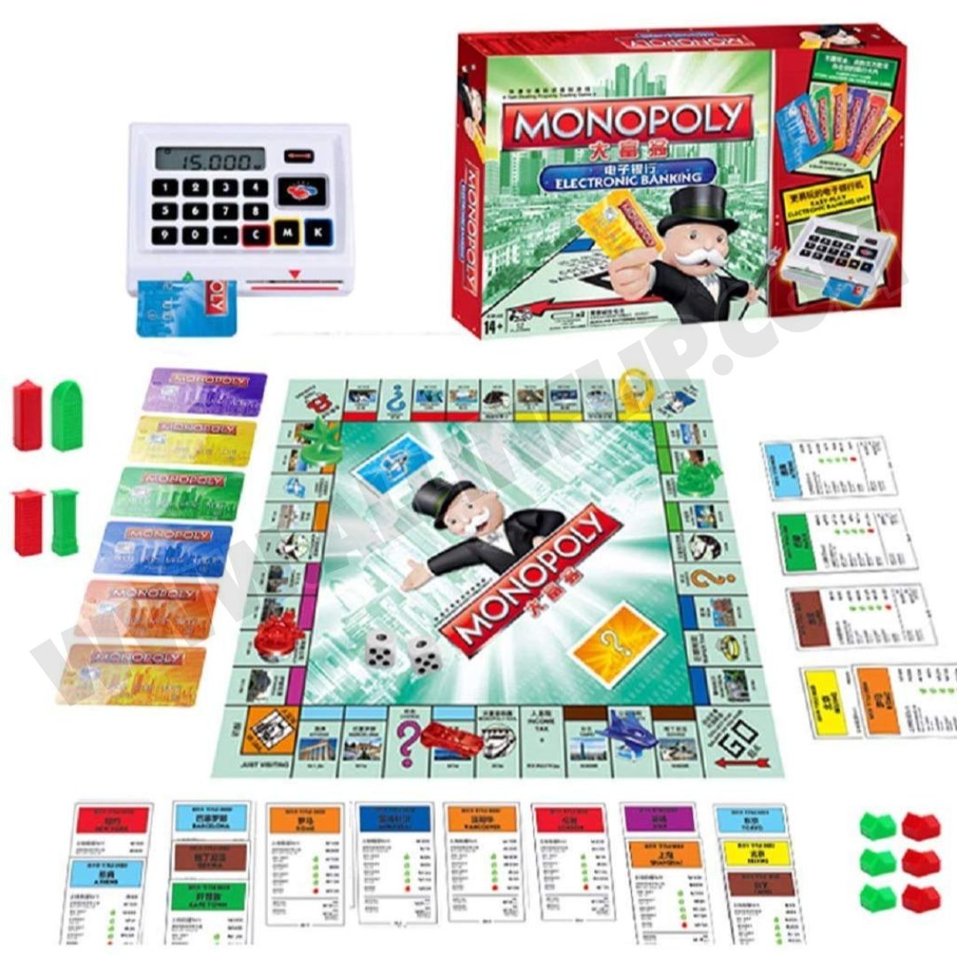 Monopoly Electronic Banking: Say Goodbye to Paper Money!