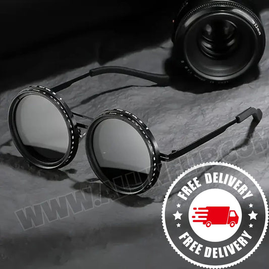 Adjustable Dimming Sunglasses – 9 Levels Tint Control