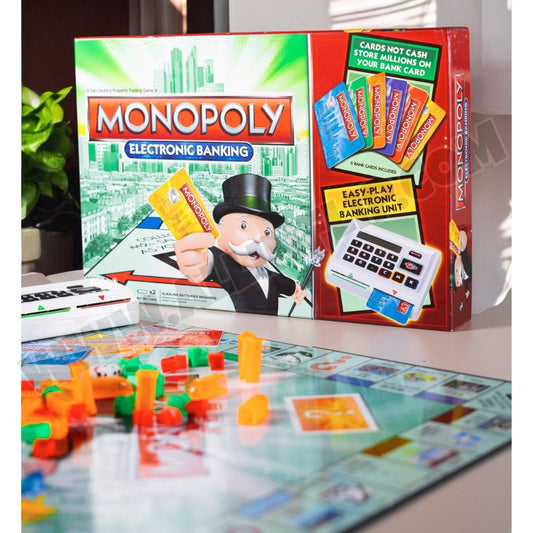 Monopoly Electronic Banking: Say Goodbye to Paper Money!