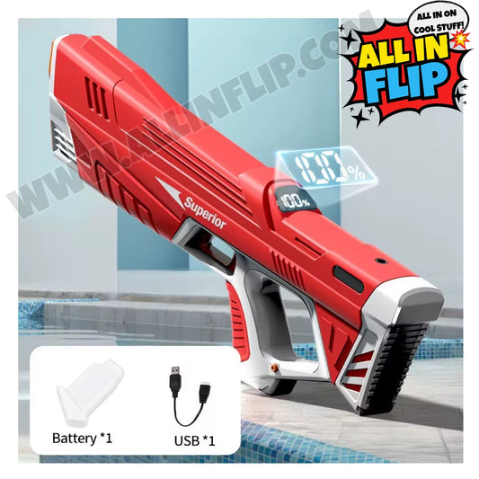 Electric Water Blaster with Digital Display