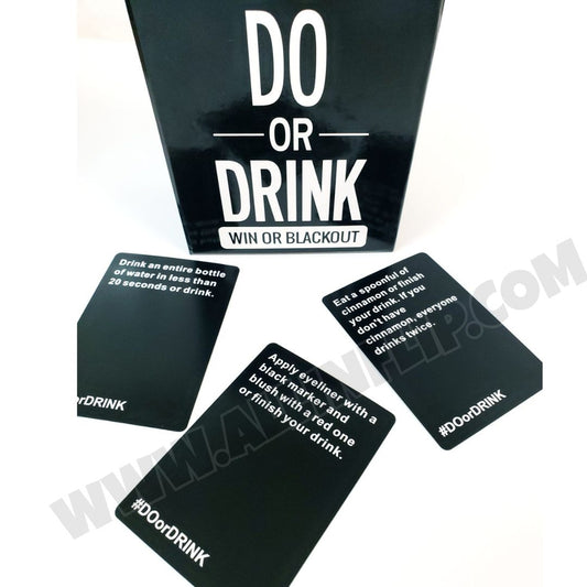 Do or Drink: Win or Blackout Party Game