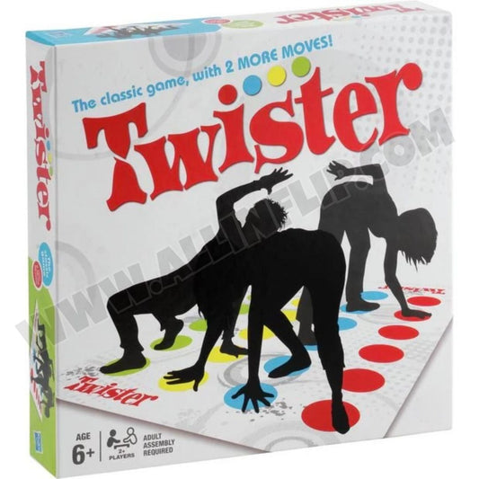 Twister The Classic Game with 2 More Moves!